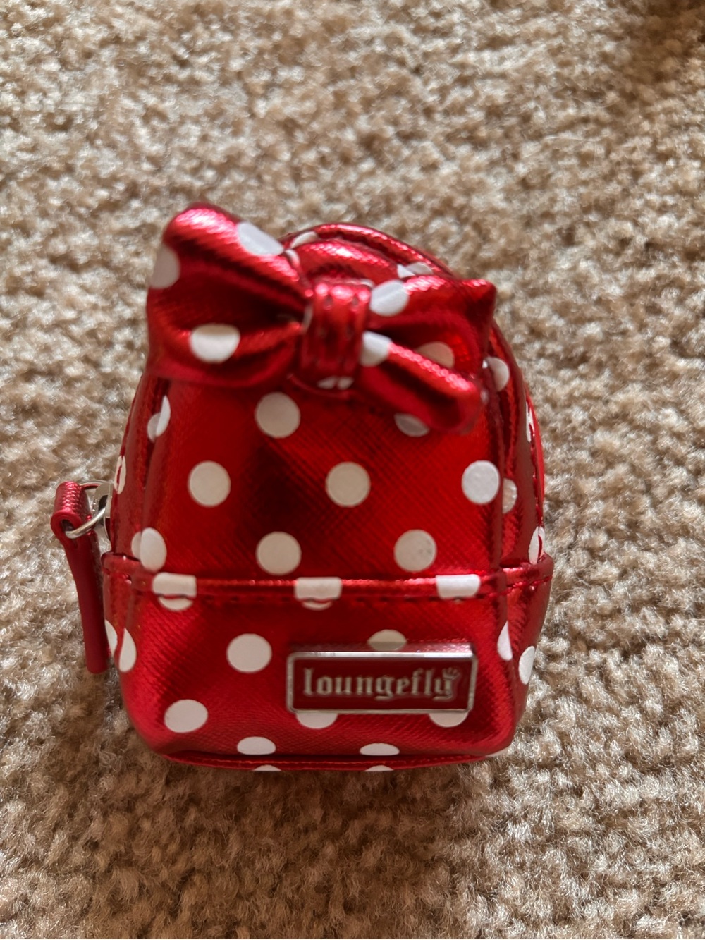 Disney nuiMOs Loungefly Minnie Mouse Red Polka Dot Backpack